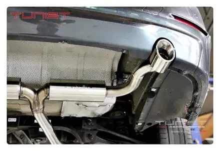 BMW F30 320D 커스텀 듀얼배기  배기튜닝 디젤 배기음 튜닝 / 안산 상록 시공 사진