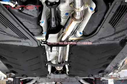 벤츠 GLA 45AMG 가변배기 작업하고 더 amg답게 / 안산 상록 시공 사진