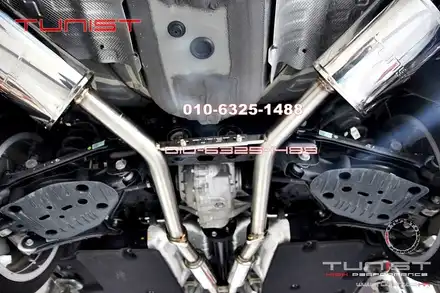 제네시스 G70 3.3 T 배기튜닝 꿀작업 듀얼 가변배기 그리고 구조변경 / 안산 상록 시공 사진