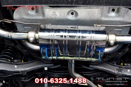 i30pd 1.4 터보 듀얼 가변배기 배기음 배기튜닝 튜닝검사(구조변경) 완료 / 안산 상록 시공 사진