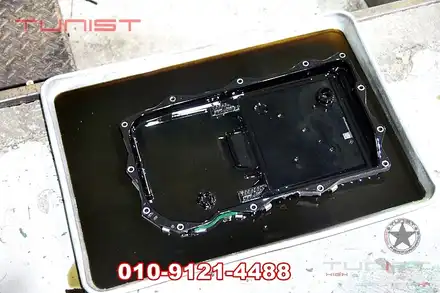 수입차 오일교환 BMW F16 X6 50D ZF8단 미션오일교환 / 안산 상록 시공 사진