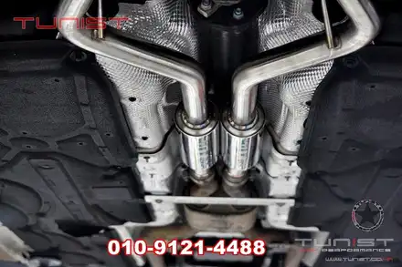 벤츠 W218 CLS400 AMG 배기음  배기튜닝 듀얼 가변배기 작업 하면 쌉가능 / 안산 상록 시공 사진