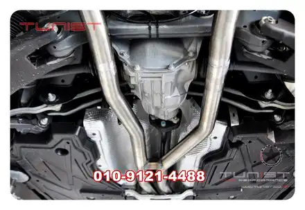 벤츠 GLC43AMG 듀얼 가변배기 작업하고 완전한 amg 배기음 만들기 배기튜닝 / 안산 상록 시공 사진