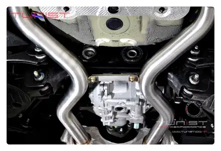 제네시스 GV70 2.5T 준비엘 튜닝 인증  가변배기 배기튜닝 구조변경 면제 [안산 배기튜닝] / 안산 상록 시공 사진