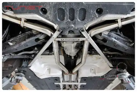 벤츠 SL400 지금가지 이런 배기튜닝은 없었다  가변배기 배기튜닝 AMG 배기음 사운드 / 안산 상록 시공 사진