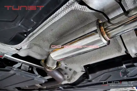 벤츠 w213 e300 듀얼 가변배기 작업 하고 63amg 디퓨져 장착 / 안산 상록 시공 사진