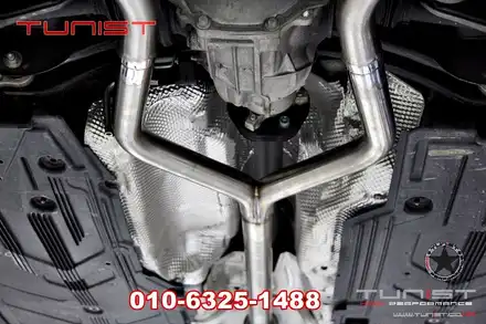 벤츠 AMG 배기음 만드는 W213 E300 듀얼 가변배기 배기튜닝 그리고 백파이어 맵핑 / 안산 상록 시공 사진