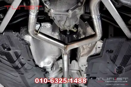 벤츠 w205 c200 카브리올레 듀얼 가변배기 배기음 영상과 백파이어 사운드 맵핑 / 안산 상록 시공 사진