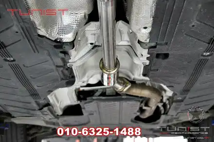벤츠 w213 e300 고성능 배기튜닝 듀얼 가변배기 amg 배기음 / 안산 상록 시공 사진
