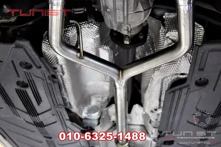 벤츠 w213 e300 듀얼 가변배기 amg배기음 배기튜닝 / 안산 상록 시공 사진