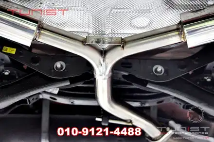 K3 GT 1.6 터보 커스텀 듀얼배기 중저음 배기음 세팅 구조변경 / 안산 상록 시공 사진