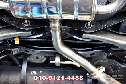 i30pd 1.6 t-gdi 퍼포먼스 전용 듀얼 가변배기 보급형 제품 / 안산 상록 시공 사진