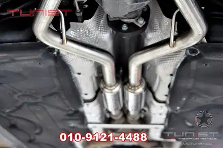 벤츠 W218 CLS400 AMG배기튜닝 가변배기 이렇게 한다고!(안산TUNIST) / 안산 상록 시공 사진