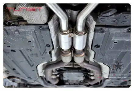 벤츠 SLK55AMG 가변배기 amg배기음 배기튜닝 / 안산 상록 시공 사진