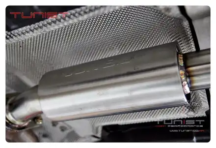 벤츠 C-클래스 W205 C200 가변배기 AMG 스타일 배기튜닝 / 안산 상록 시공 사진
