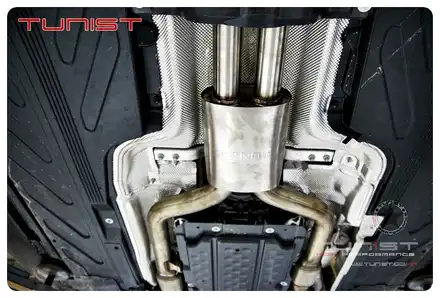 벤츠 GLC쿠페 43AMG 후기형 가변배기 배기튜닝 더욱 강력한 amg 배기음사운드 세팅 / 안산 상록구 시공 사진