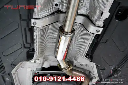 수입차 배기튜닝 벤츠 w213 e300 듀얼 가변배기 amg 디퓨져 바디킷 장착 / 안산 상록 시공 사진
