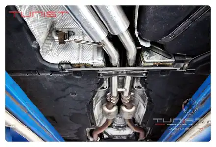 아우디 S7 4.0 TFSI 콰트로 4G 가변배기 배기튜닝 숨겨진 V8배기음 / 안산 상록구 시공 사진