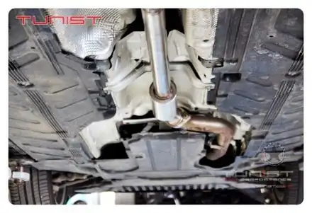 벤츠 W213 E300 터보 전용 가변배기 배기튜닝 2가지 배기음 사운드 / 안산 상록구 시공 사진