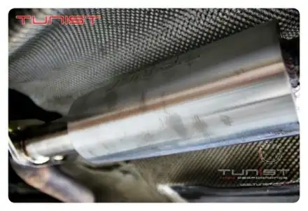 BMW F10 528I M5 스타일 배기음 배기튜닝 듀얼 가변배기 2가지 사운드 / 안산 상록구 시공 사진