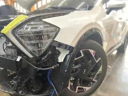스포티지NQ5 그릴망으로 라디에이터방어~!!가디언도어가드로 문짝방어~완벽해~[경남 김해 장유 진영 부산강서] / 경남 김해 시공 사진