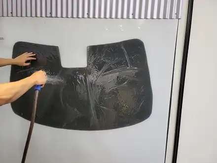 레인보우 썬팅 쉐보레 트랙스에 시공 / 부산 진구 양정동 시공 사진