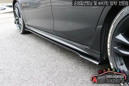 말리부 [ 사이드바디킷 ] SM6전용 르노순정품 장착이 됩니다 !! 잘어울리네요 ^^보시죠!!§§서울자동차튜닝 아우토모토스§§ / 서울 중랑구 시공 사진