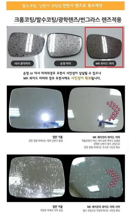 MK광각미러 , 에코파워팩 S7 클리오 차량에 장착 ! [아우토모토스] / 서울 중랑구 시공 사진