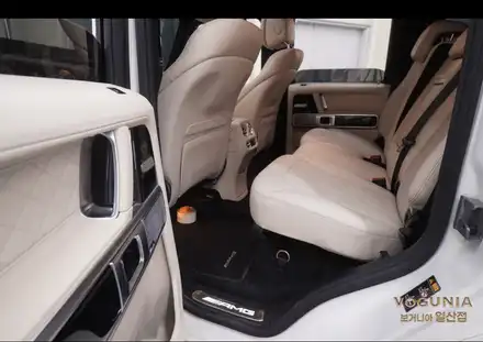 지바겐 시트 염색! G63 AMG 베이지 시트로 실내 도색 / 경기 김포 시공 사진