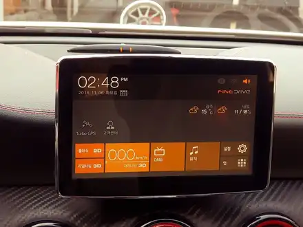 [벤츠 A45AMG] A45 AMG에 고성능 네비를 매립해봅니다. / A45AMG 네비매립 / 파인드라이브BF600G / 8인치 인터페이스통합 모니터 / 고화질로 보는 A45모니터 / 광주 나주 순천 시공 사진