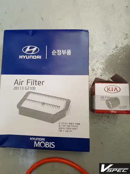 [기아 니로] 니로 엔진오일 교환 / 하이브리드 저점도엔진오일 / 캐스트롤엣지티타늄0W30 / 니로 합성유 교환 / 연비좋은 엔진오일 / 광주브이스펙 / 광주 나주 순천 시공 사진