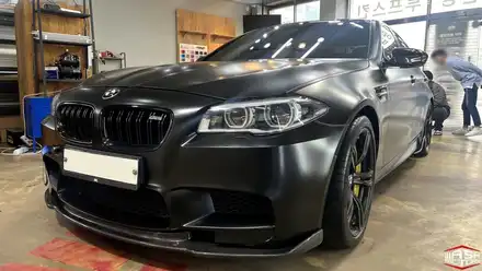 [자동차 랩핑] BMW F10 M5 사틴 블랙 전체랩핑 [부천 랩핑] / 부천, 광명, 시흥 시공 사진