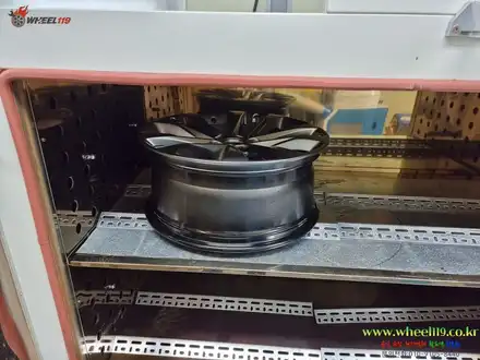 캐딜락 CT6 휠수리 휠119 / 강남 송파 서초 판교 분당 시공 사진