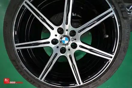 bmw 20인치휠 다이아컷팅 휠수리 전문공장 휠119 / 서울 강남 시공 사진