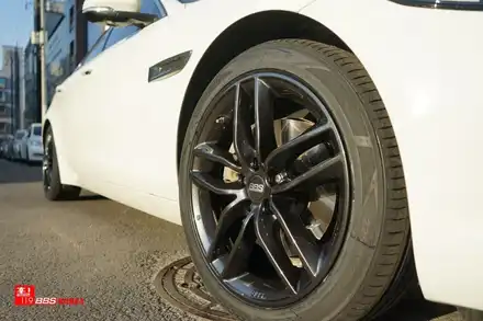 재규어 XE BBS휠 SX 18인치휠 장착 휠119 / 서울 강남 시공 사진