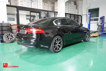 재규어 휠 XJ 장착 BBS휠 SR 정식수입 휠119 / 서울 강남 시공 사진