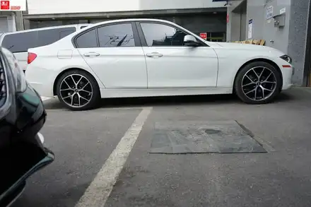 bmw3 BBS휠 SR 19인치휠 다이아컷팅 장착 휠119 / 서울 강남 시공 사진
