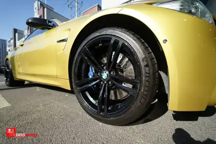 bmw m4 19인치휠 검정유광 휠도색 휠119 전문공장 / 서울 강남 시공 사진