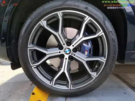 BMW X6 휠복원 21인치휠 다이아컷팅 휠119 / 강남 송파 서초 판교 분당 시공 사진