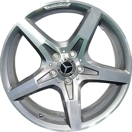[중고 휠 구매 가능] 벤츠 SLK AMG R172 18인치 순 휠, 4개/set / 창원, 마산, 진해, 김해 시공 사진