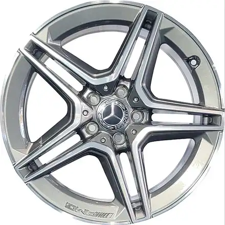 [중고 휠 구매 가능] 벤츠 C클래스 AMG W204 순정 커스텀 18인치 휠, 4개/set / 창원, 마산, 진해, 김해 시공 사진