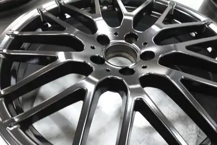 서초휠도색 휠스미스 벤츠A45 AMG 매트블랙 휠도색 작업후기 / 남양주, 구리, 의정부, 서울 노원 시공 사진