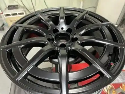 신차 벤츠 gla45AMG 블랙 반무광 휠 도색 / 남양주, 구리, 의정부, 서울 노원 시공 사진
