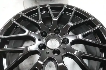 벤츠휠가격 휠스미스 벤츠 A45 AMG 매트 블랙 시공 후기! 명품 휠 도색 전문업체! / 남양주, 구리, 의정부, 서울 노원 시공 사진
