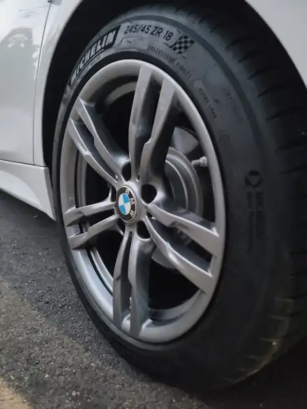 오산,동탄,수원 / 8인치 휠 복원 및 휠 도색(휠수리) / BMW / 3시리즈 시공 사진