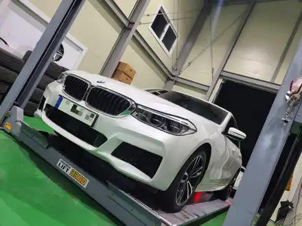 오산,동탄,수원 / 19인치 휠 복원 및 휠 도색(휠수리)&타이어교체 / BMW / 6시리즈 GT (G32) 시공 사진