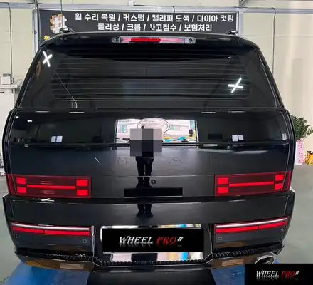 [WHEEL PRO SHOP][휠프로샵]싼타페 MX5 휠 복원 도색/울산 휠 도색/휠 분체도장/휠 도색 맛집/휠도색/울산휠/울산 휠수리/울산 휠/울산 휠복원 / 울산 북구, 경남 시공 사진