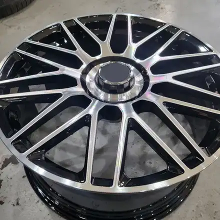 [신품휠 4개 125만원]19인치 벤츠 S63 AMG ST 단조 휠[명품휠스토리] / 경기 시흥 시공 사진