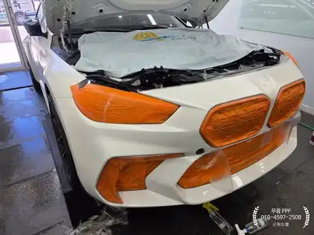 BMW M2, ADRO 앞범퍼 무광 PPF 시공 | 진해 위드랩 / 부산 강서 신호동 시공 사진