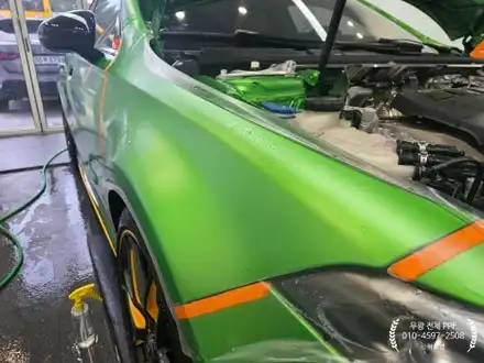해운대 PPF 전문 위드랩 – 벤츠 A45 AMG S 리미티드 무광 PPF / 부산 강서 신호동 시공 사진